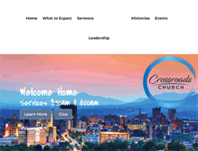 Tablet Screenshot of crossroadsasheville.com